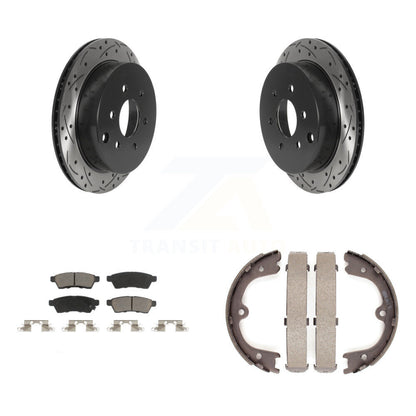 Coated Disc Rotors and Ceramic Brake Pads Kit-KDC-101355 - Kit.bestparts.ca