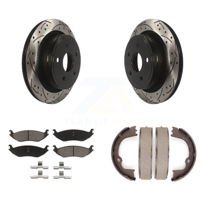 Coated Disc Rotors and Ceramic Brake Pads Kit-KDC-101381 - Kit.bestparts.ca