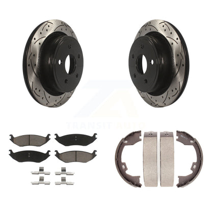 Coated Disc Rotors and Ceramic Brake Pads Kit-KDC-101383 - Kit.bestparts.ca