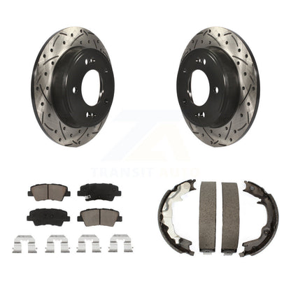 Coated Disc Rotors and Ceramic Brake Pads Kit-KDC-101384 - Kit.bestparts.ca