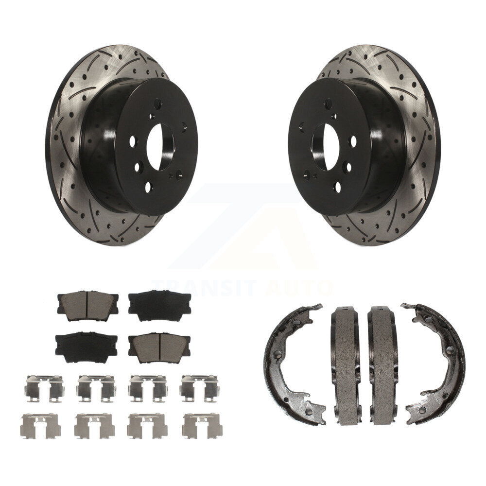 Coated Disc Rotors and Ceramic Brake Pads Kit-KDC-101389 - Kit.bestparts.ca