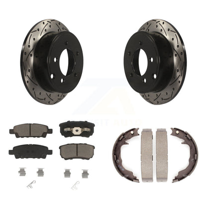 Coated Disc Rotors and Ceramic Brake Pads Kit-KDC-101391 - Kit.bestparts.ca