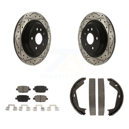 Coated Disc Rotors and Ceramic Brake Pads Kit-KDC-101407 - Kit.bestparts.ca