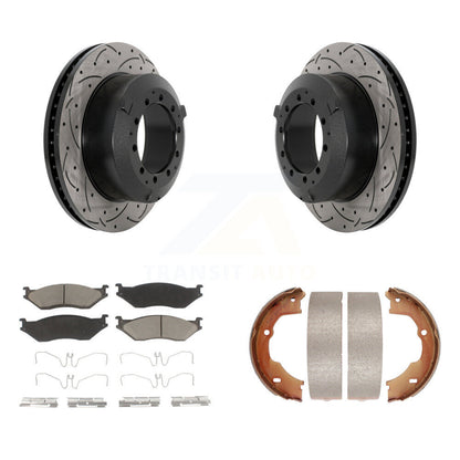 Coated Disc Rotors and Ceramic Brake Pads Kit-KDC-101448 - Kit.bestparts.ca