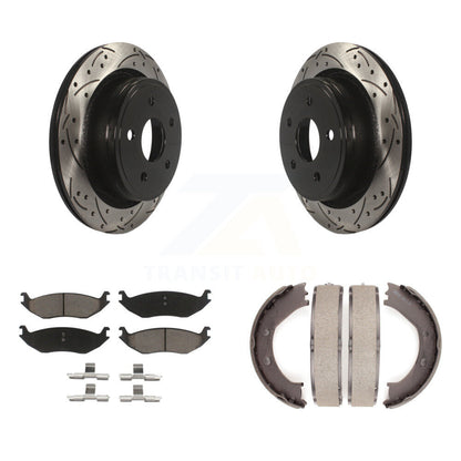 Coated Disc Rotors and Ceramic Brake Pads Kit-KDC-101454 - Kit.bestparts.ca