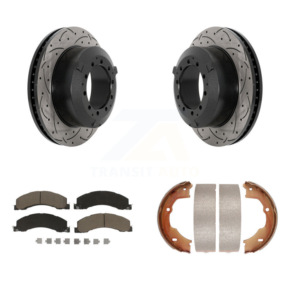 Coated Disc Rotors and Ceramic Brake Pads Kit-KDC-101456 - Kit.bestparts.ca Kit.bestparts.ca