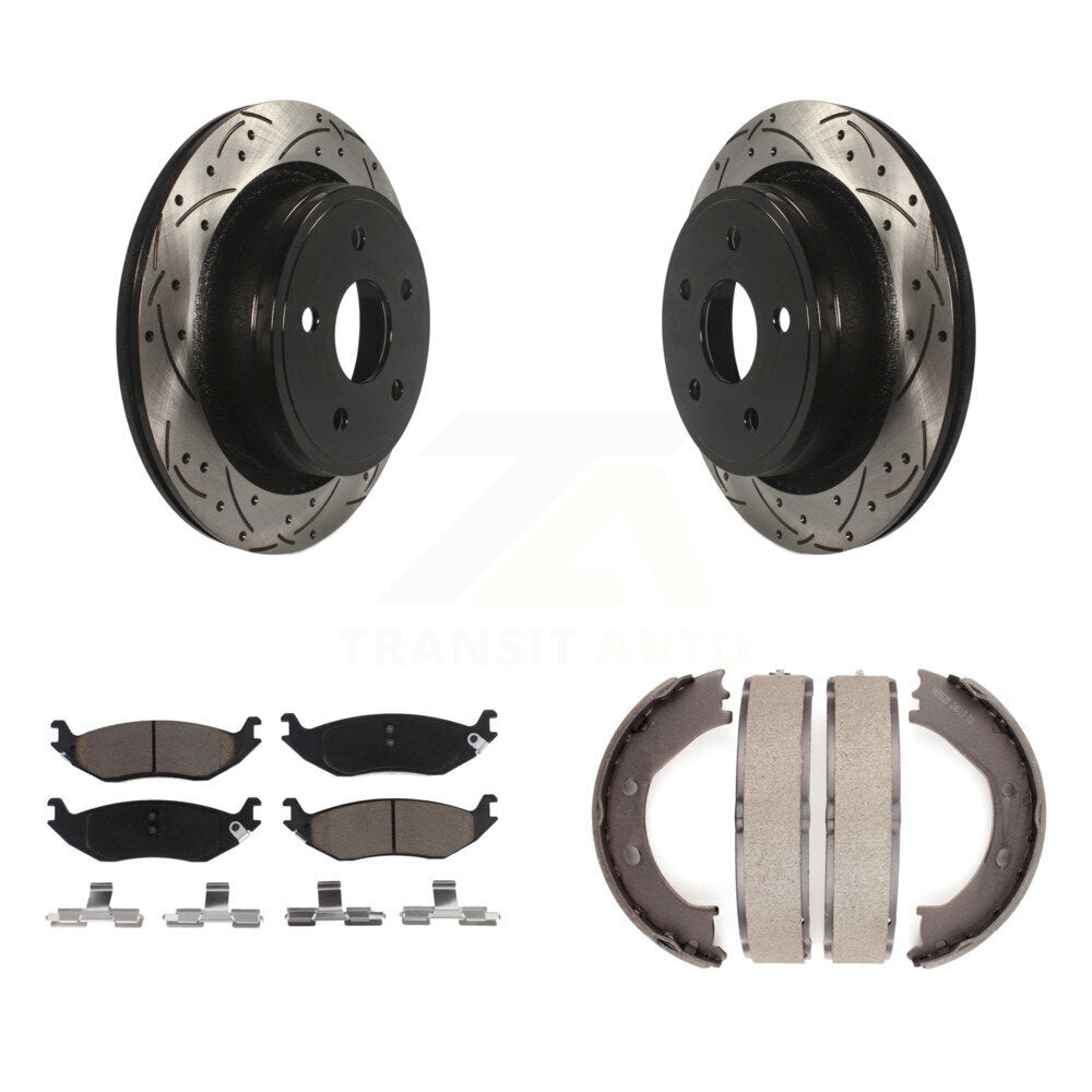 Coated Disc Rotors and Ceramic Brake Pads Kit-KDC-101466 - Kit.bestparts.ca Kit.bestparts.ca