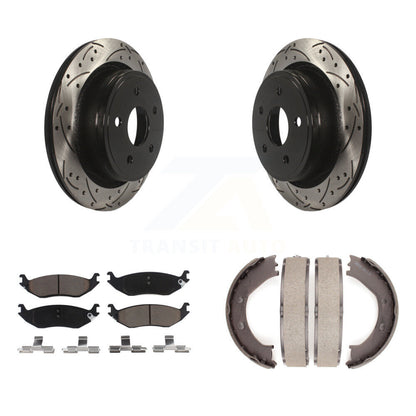 Coated Disc Rotors and Ceramic Brake Pads Kit-KDC-101466 - Kit.bestparts.ca
