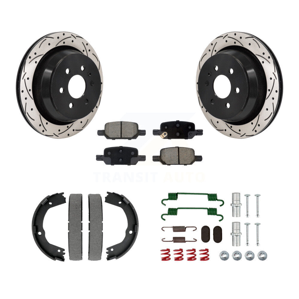 Disc Rotors and Ceramic Brake Pads Kit-KDC-101502 - Kit.bestparts.ca
