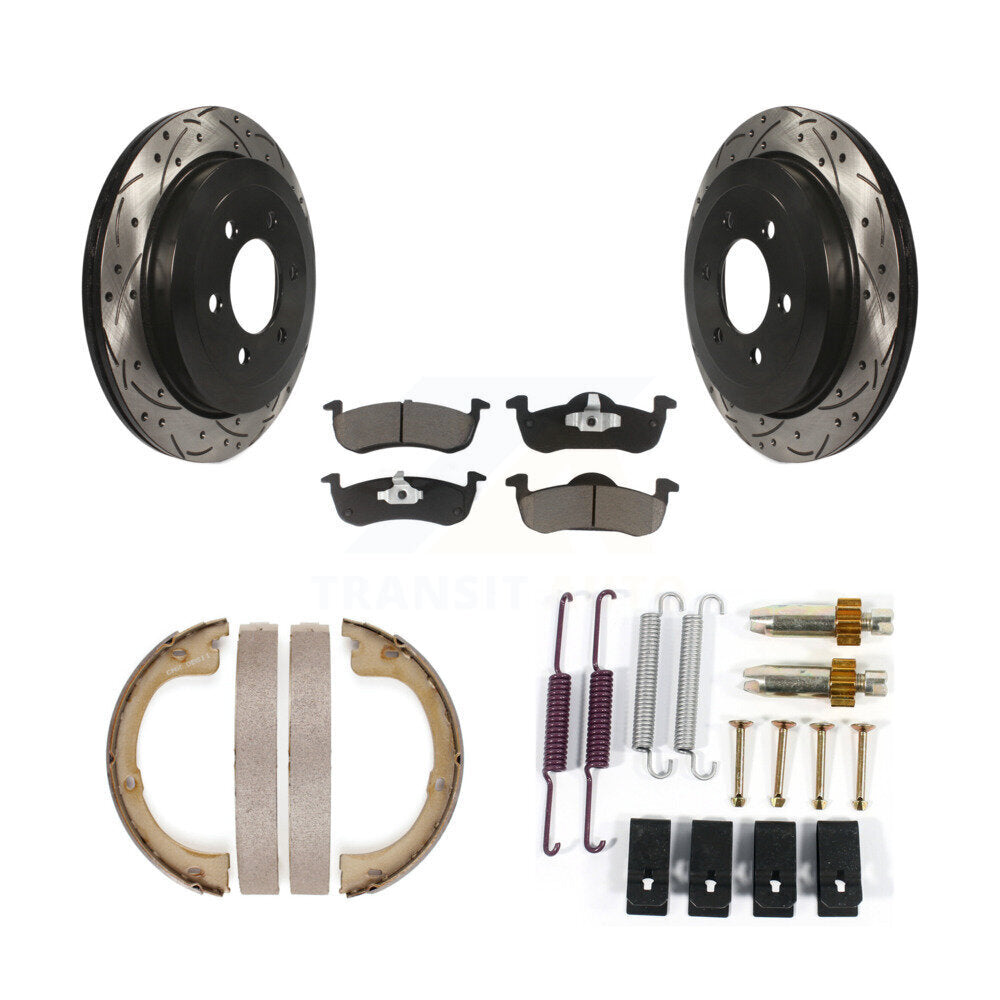 Coated Disc Rotors and Ceramic Brake Pads Kit-KDC-101509 - Kit.bestparts.ca Kit.bestparts.ca