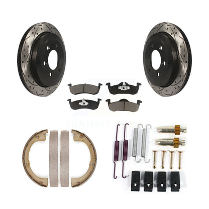 Coated Disc Rotors and Ceramic Brake Pads Kit-KDC-101509 - Kit.bestparts.ca