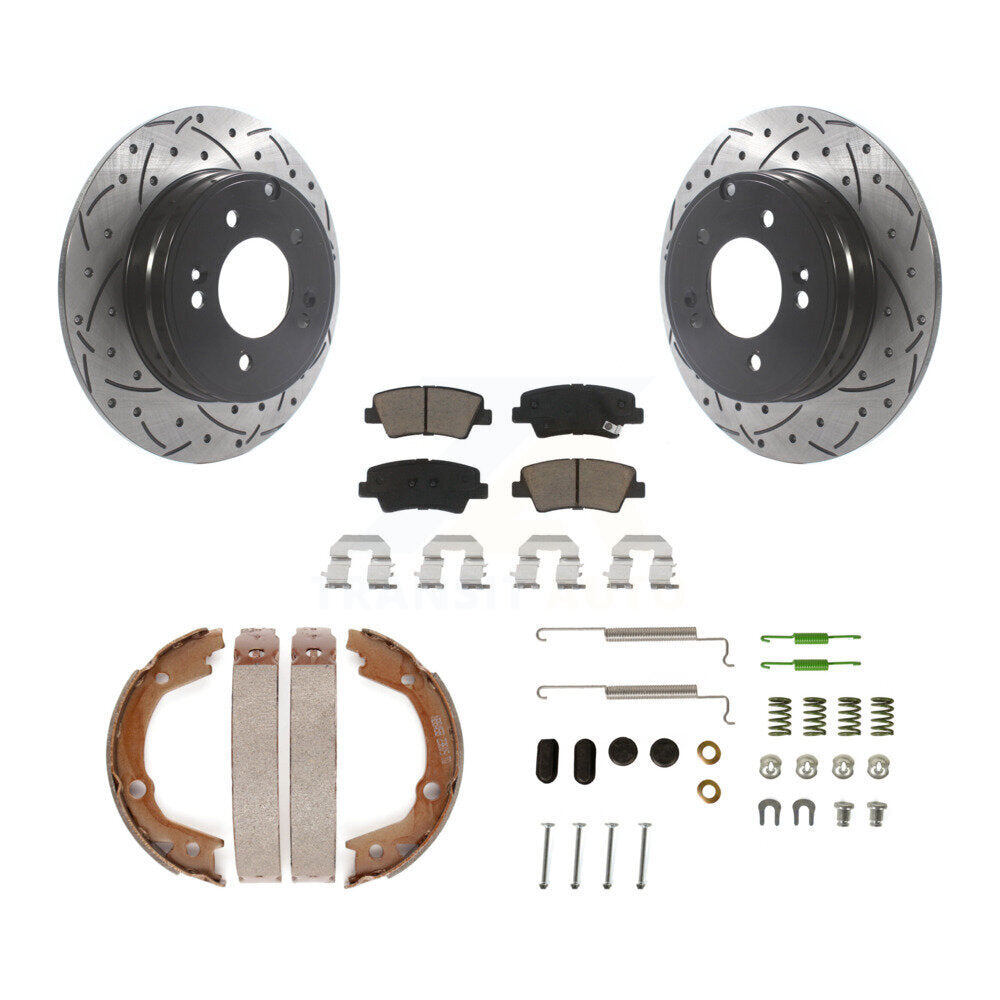 Coated Disc Rotors and Ceramic Brake Pads Kit-KDC-101589 - Kit.bestparts.ca Kit.bestparts.ca