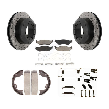 coated disc rotors and ceramic brake pads-kdc-101630 - Kit.bestparts.ca