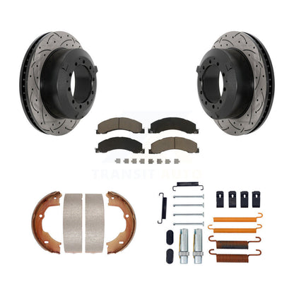 Coated Disc Rotors and Ceramic Brake Pads Kit-KDC-101635 - Kit.bestparts.ca