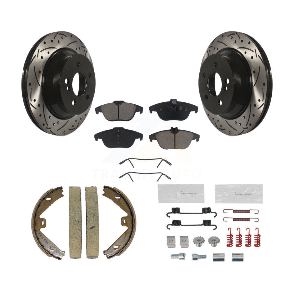 Coated Disc Rotors and Ceramic Brake Pads Kit-KDC-101662 - Kit.bestparts.ca Kit.bestparts.ca