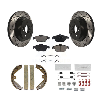 Coated Disc Rotors and Ceramic Brake Pads Kit-KDC-101662 - Kit.bestparts.ca