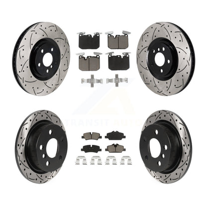 Coated Disc Rotors and Ceramic Brake Pads Kit-KDC-101663