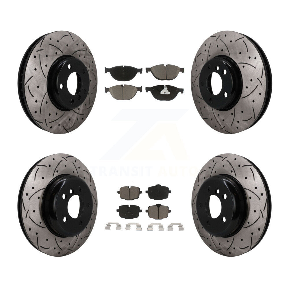 Disc Rotors and Ceramic Brake Pads Kit-KDC-101665