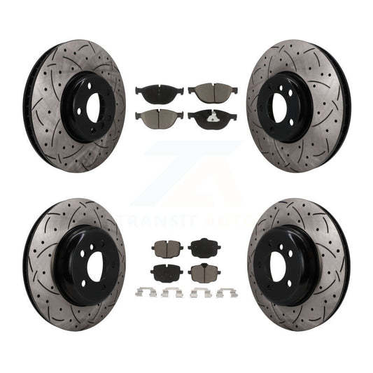 Disc Rotors and Ceramic Brake Pads Kit-KDC-101665