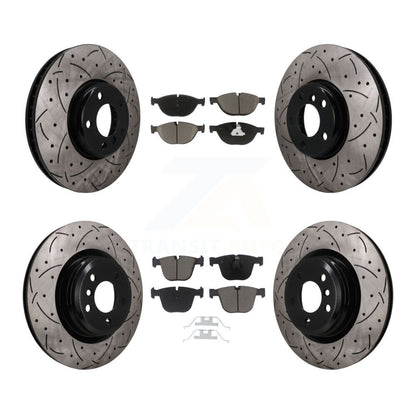 Disc Rotors and Ceramic Brake Pads Kit-KDC-101668