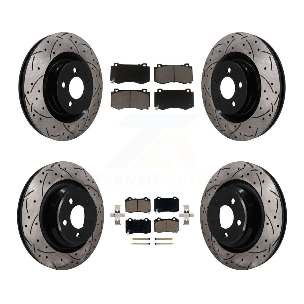 Disc Rotors and Ceramic Brake Pads Kit-KDC-101670