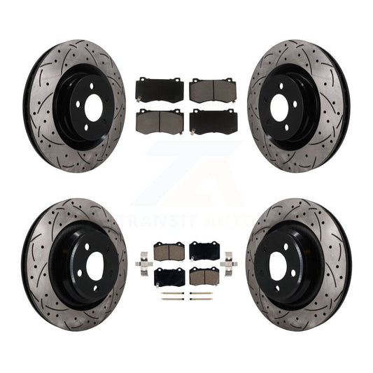 Disc Rotors and Ceramic Brake Pads Kit-KDC-101670