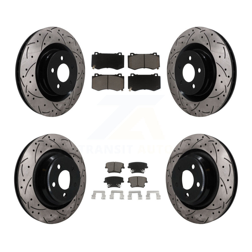 Disc Rotors and Ceramic Brake Pads Kit-KDC-101672