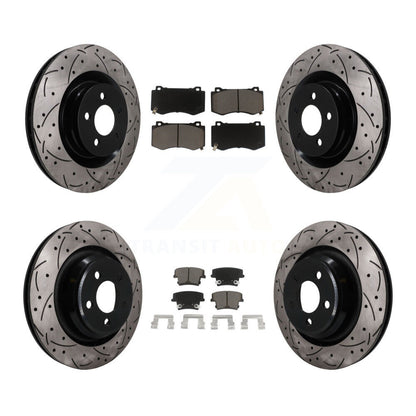Disc Rotors and Ceramic Brake Pads Kit-KDC-101672