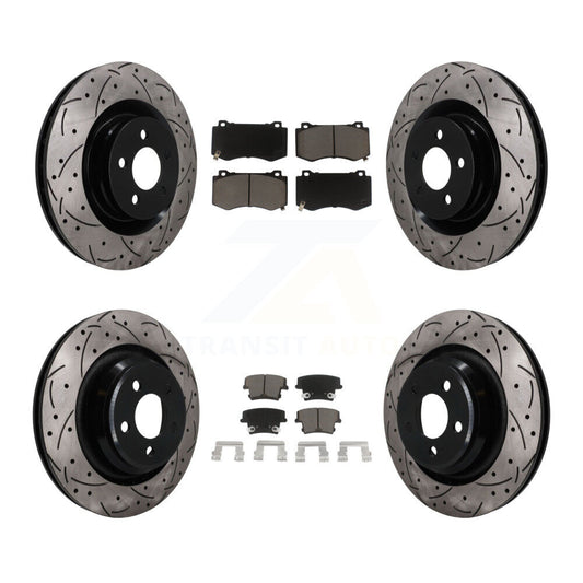 Disc Rotors and Ceramic Brake Pads Kit-KDC-101672
