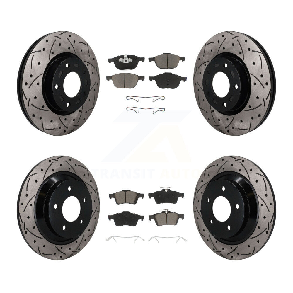Disc Rotors and Ceramic Brake Pads Kit-KDC-101673 Kit.bestparts.ca