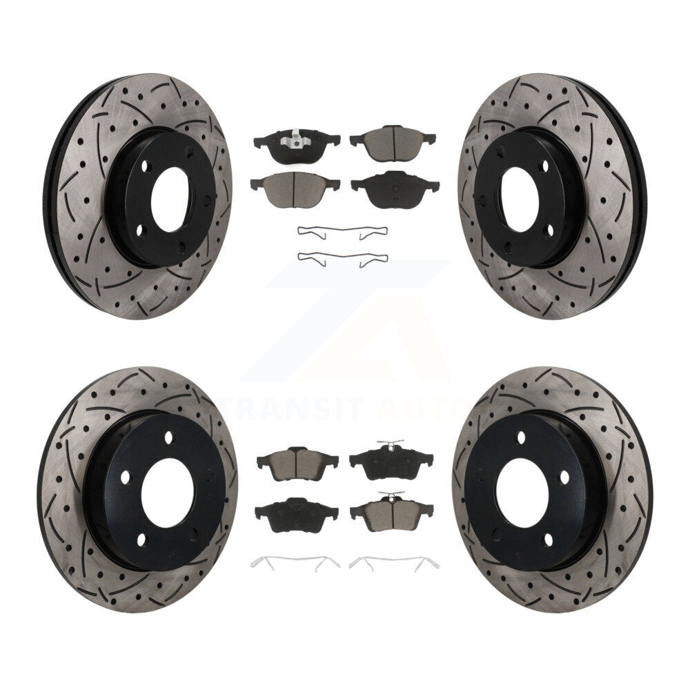 Disc Rotors and Ceramic Brake Pads Kit-KDC-101674