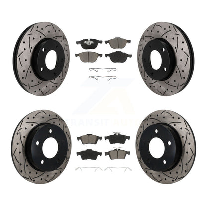 Disc Rotors and Ceramic Brake Pads Kit-KDC-101674