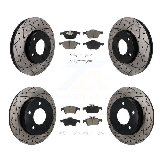 Disc Rotors and Ceramic Brake Pads Kit-KDC-101674