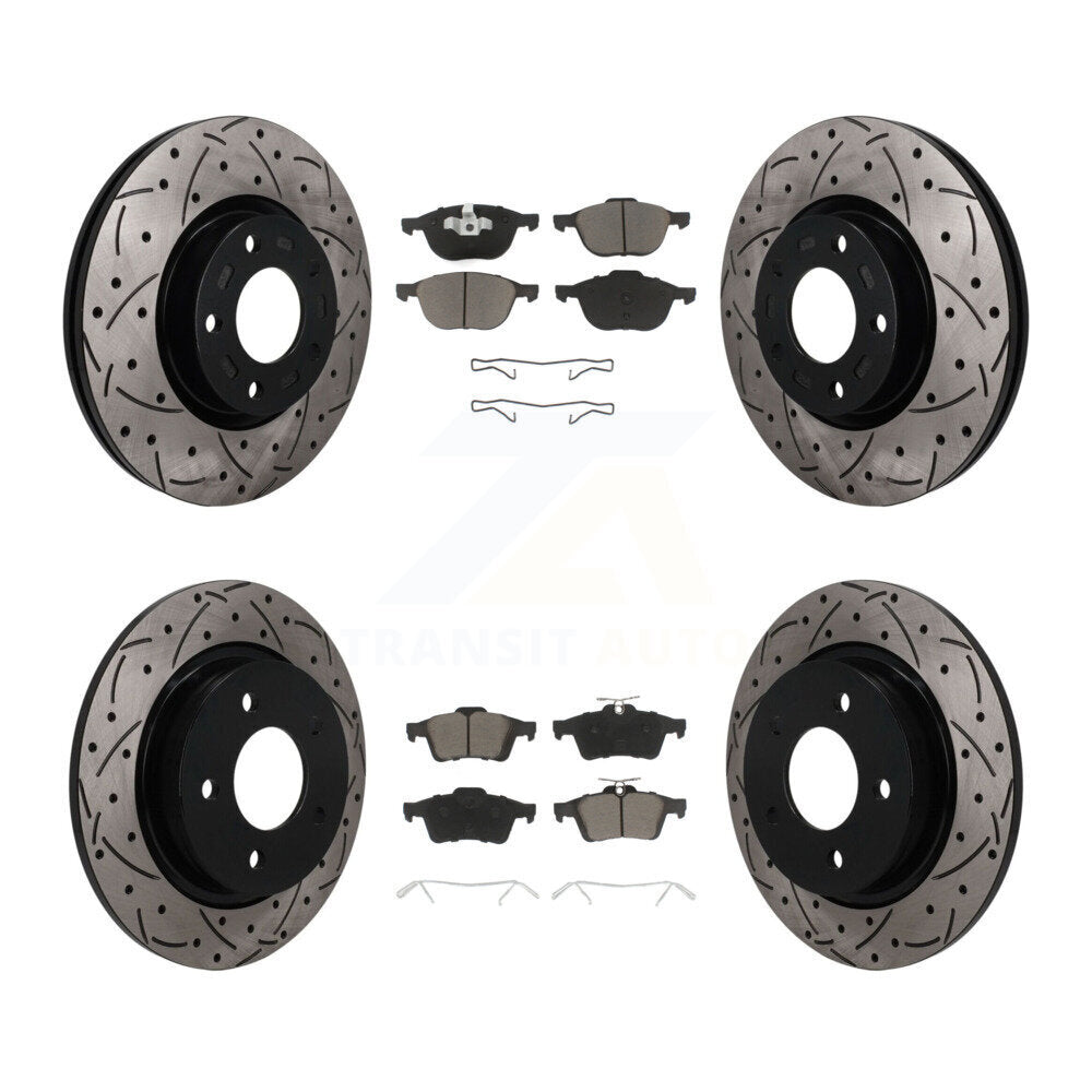 Disc Rotors and Ceramic Brake Pads Kit-KDC-101675