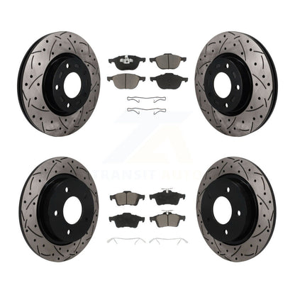 Disc Rotors and Ceramic Brake Pads Kit-KDC-101675