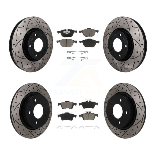 Disc Rotors and Ceramic Brake Pads Kit-KDC-101675