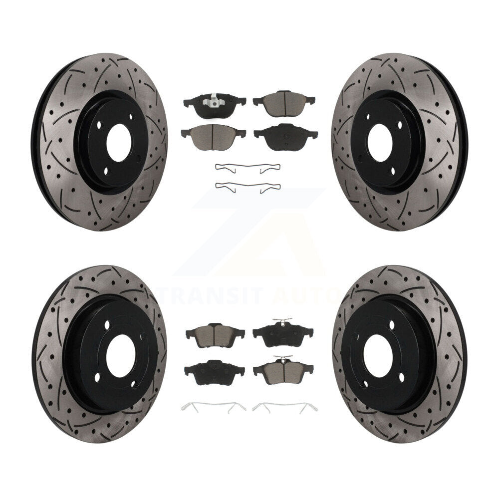 Disc Rotors and Ceramic Brake Pads Kit-KDC-101676 Kit.bestparts.ca