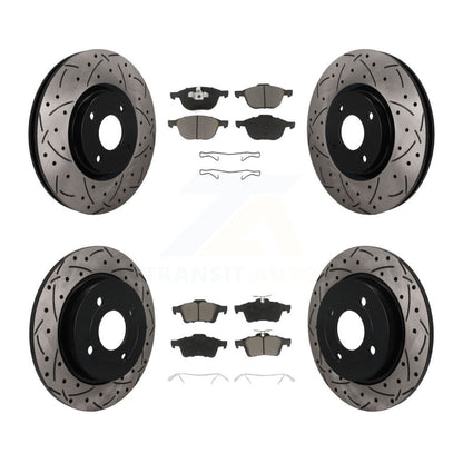Disc Rotors and Ceramic Brake Pads Kit-KDC-101676