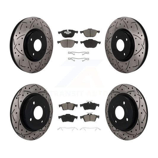 Disc Rotors and Ceramic Brake Pads Kit-KDC-101676