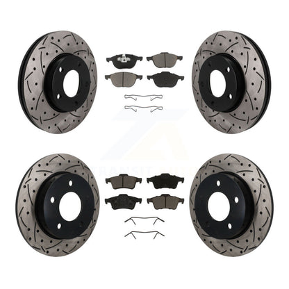 Disc Rotors and Ceramic Brake Pads Kit-KDC-101677