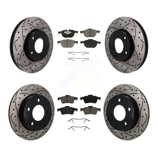 Disc Rotors and Ceramic Brake Pads Kit-KDC-101677