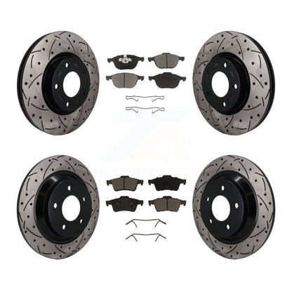 Disc Rotors and Ceramic Brake Pads Kit-KDC-101678