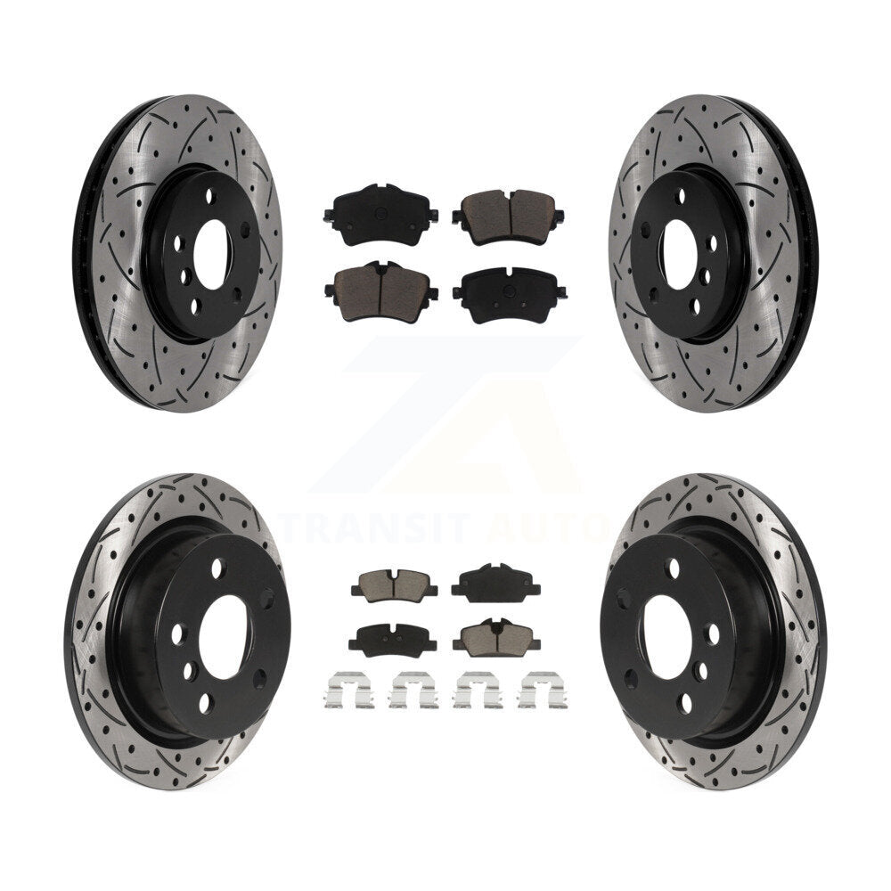 Coated Disc Rotors and Ceramic Brake Pads Kit-KDC-101679 Kit.bestparts.ca
