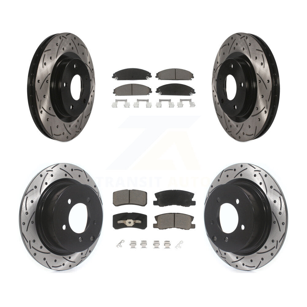 Disc Rotors and Ceramic Brake Pads Kit-KDC-101681 Kit.bestparts.ca