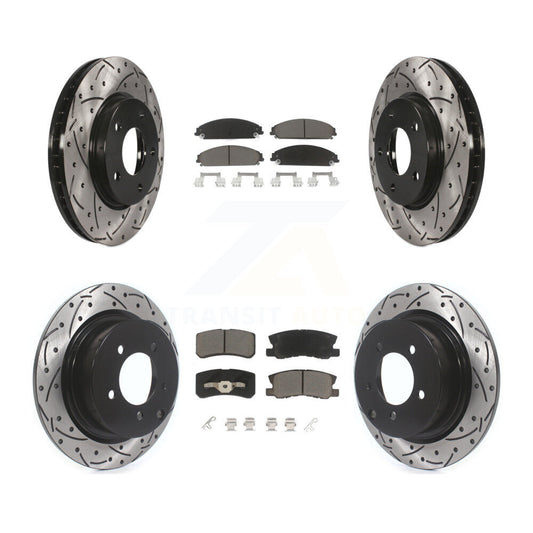 Disc Rotors and Ceramic Brake Pads Kit-KDC-101682