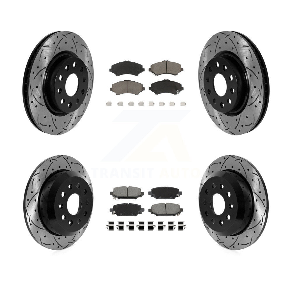 Disc Rotors and Ceramic Brake Pads Kit-KDC-101683