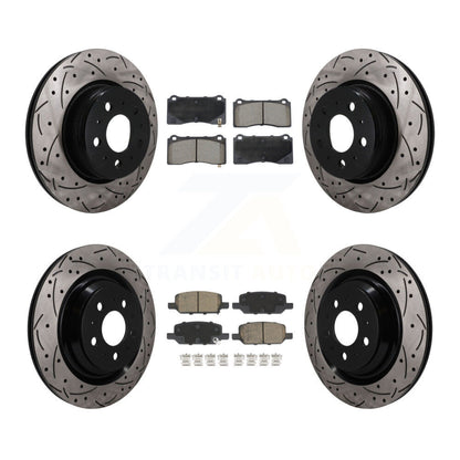 Disc Rotors and Ceramic Brake Pads Kit-KDC-101684