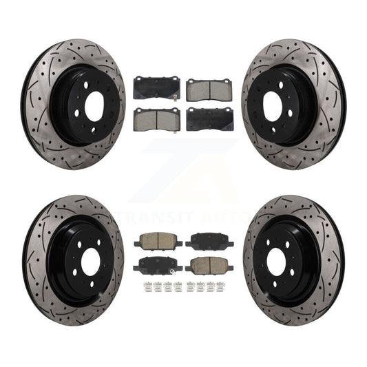 Disc Rotors and Ceramic Brake Pads Kit-KDC-101684