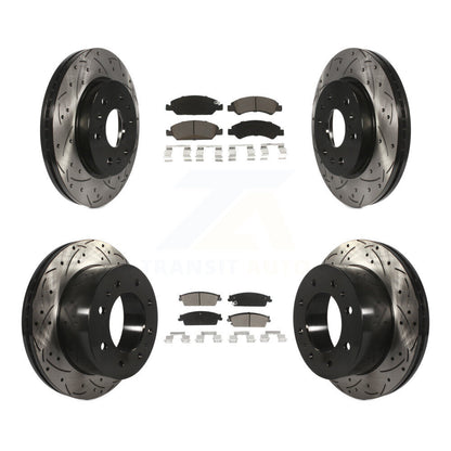 Disc Rotors and Ceramic Brake Pads Kit-KDC-101693