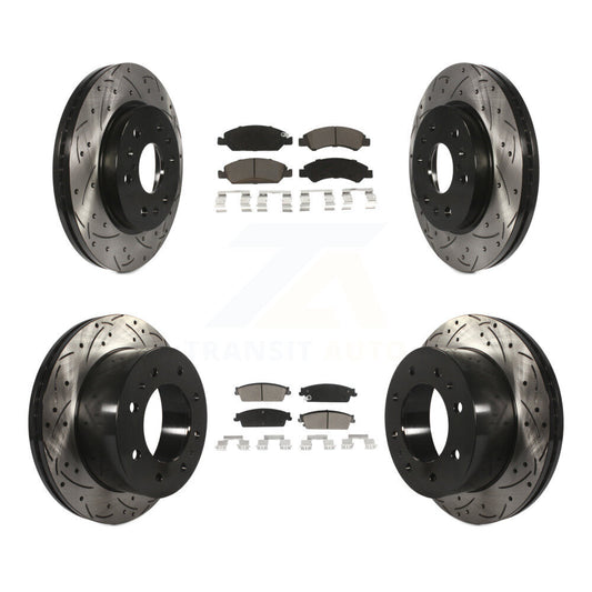 Disc Rotors and Ceramic Brake Pads Kit-KDC-101693